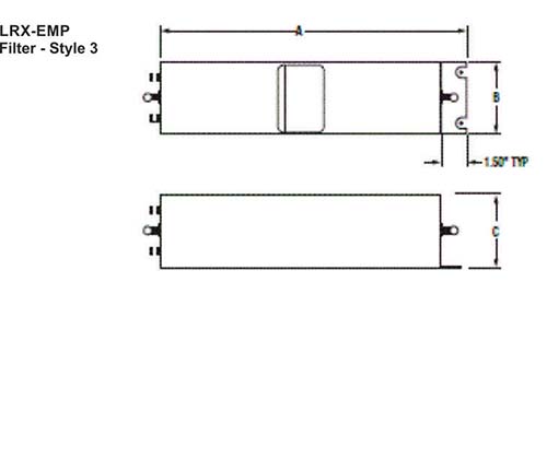 LRX-EMP Filter - Style 3